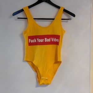 Badass Yellow Leotard